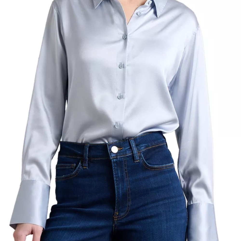 Frame Standard shirt in Denim Blue